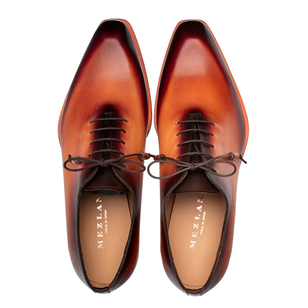 DIETRO WHOLE CUT OXFORD-New Tan | MEZLAN