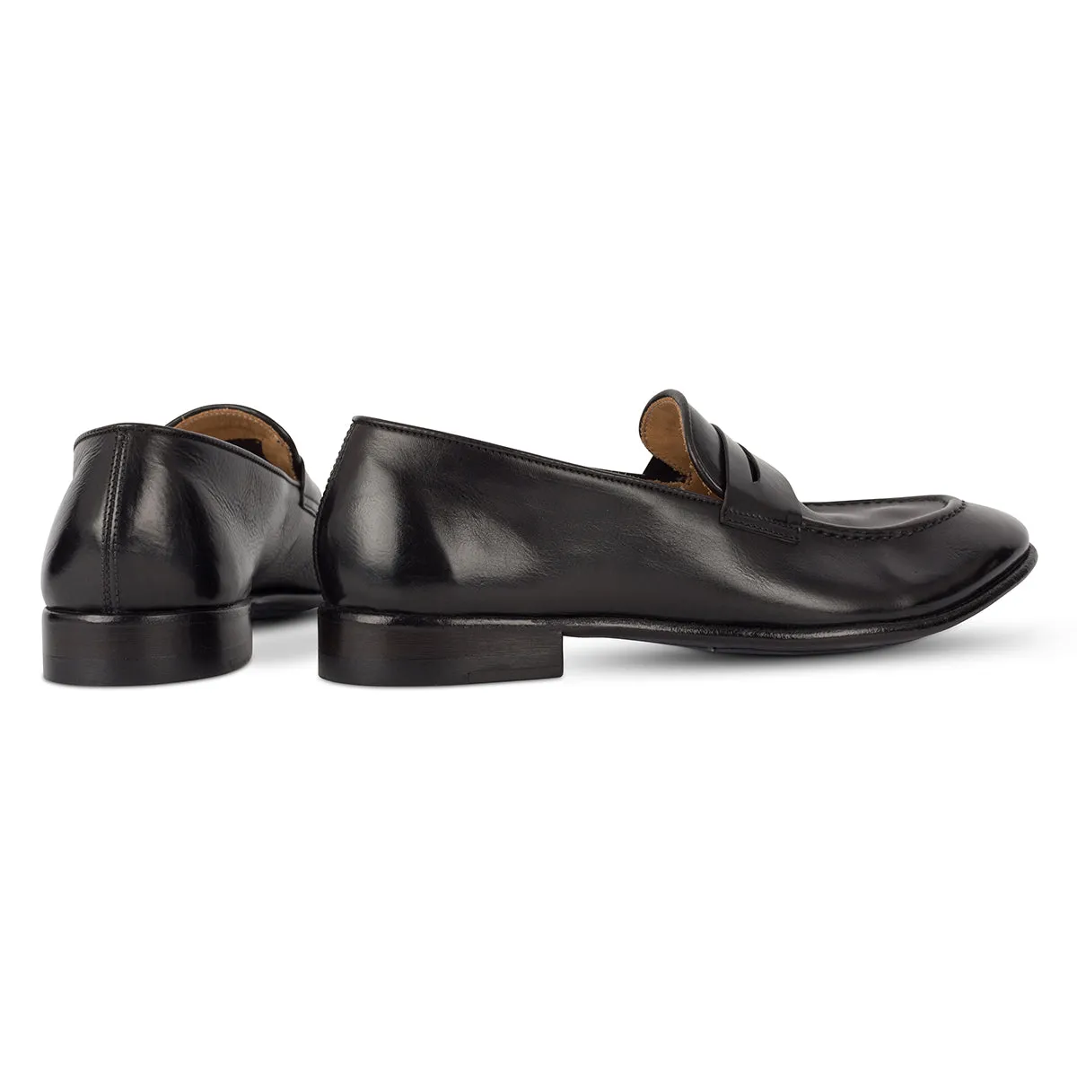 DUNIA 80013<br>Black loafers