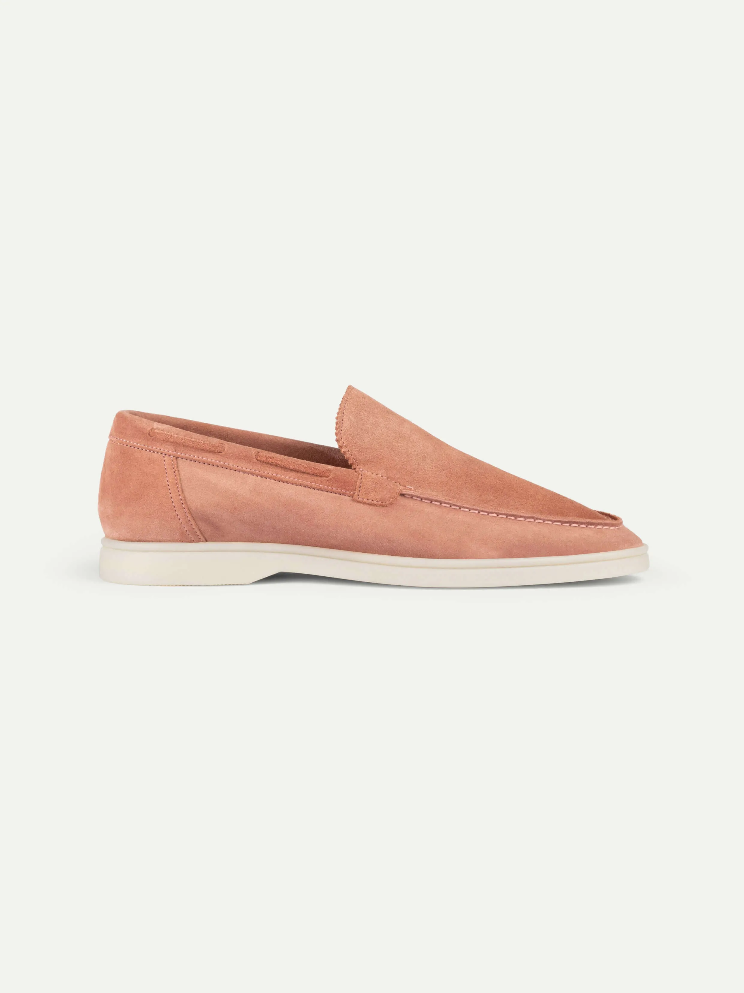 Dusty Pink Yacht Loafers