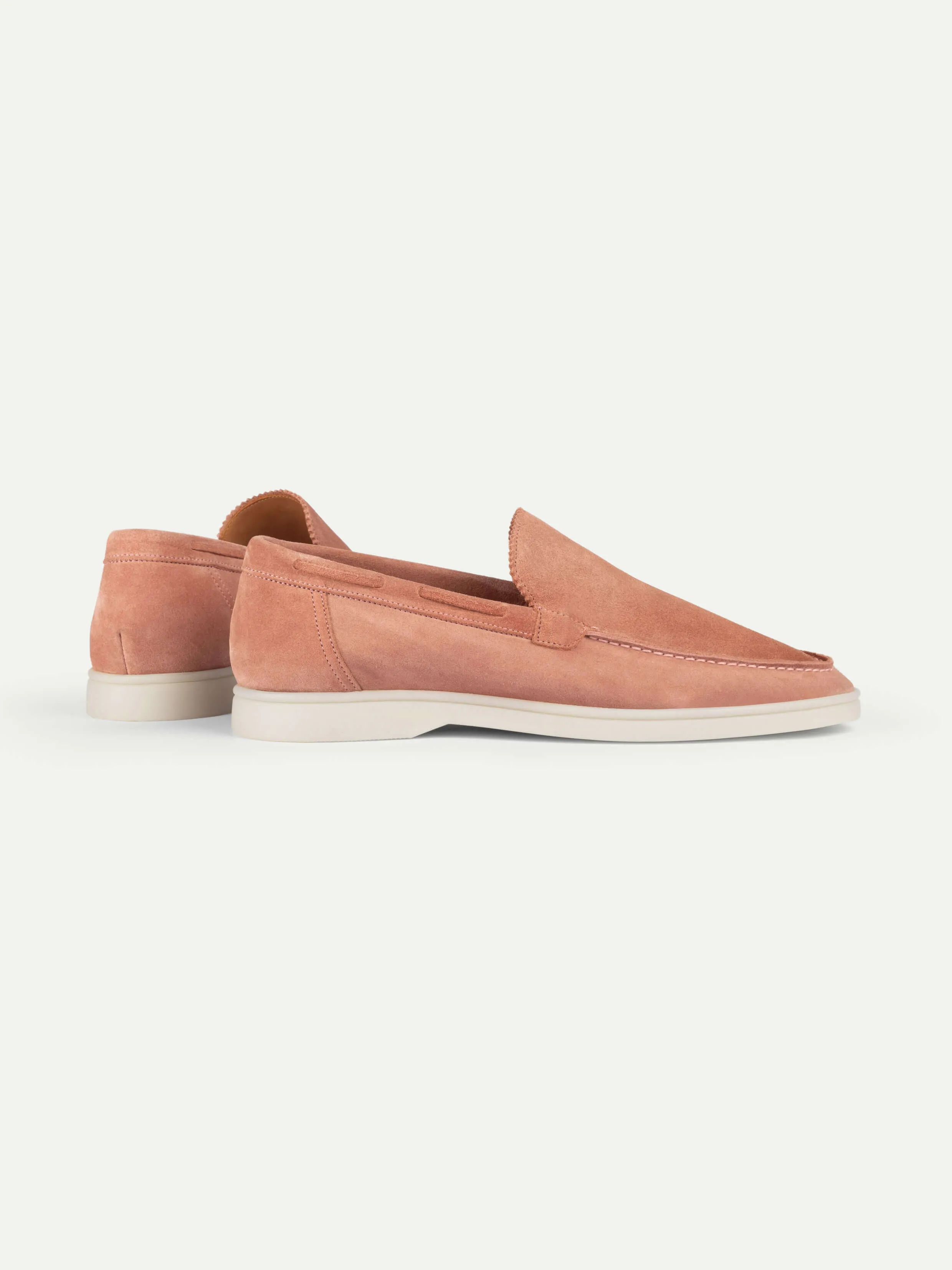 Dusty Pink Yacht Loafers