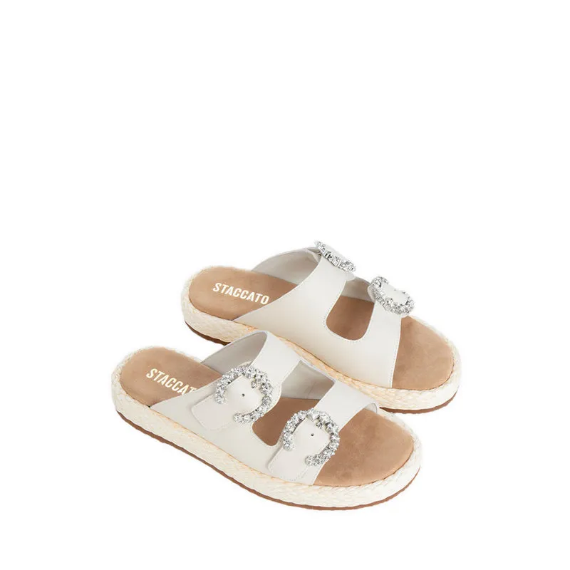 EF001-018 Espadrilles Sandals - Beige