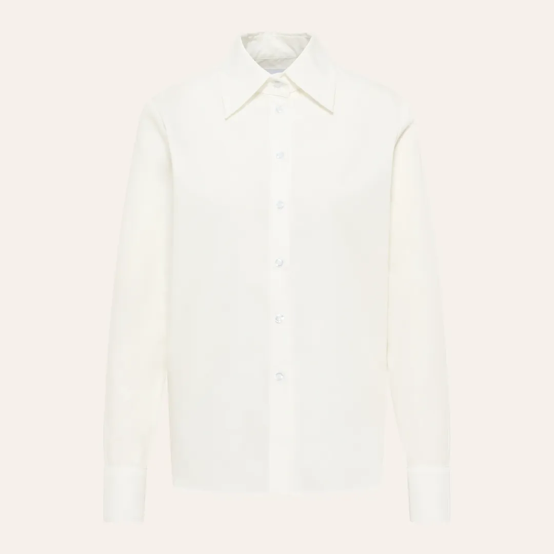 EHE Apparel Elena Oxford Shirt - White