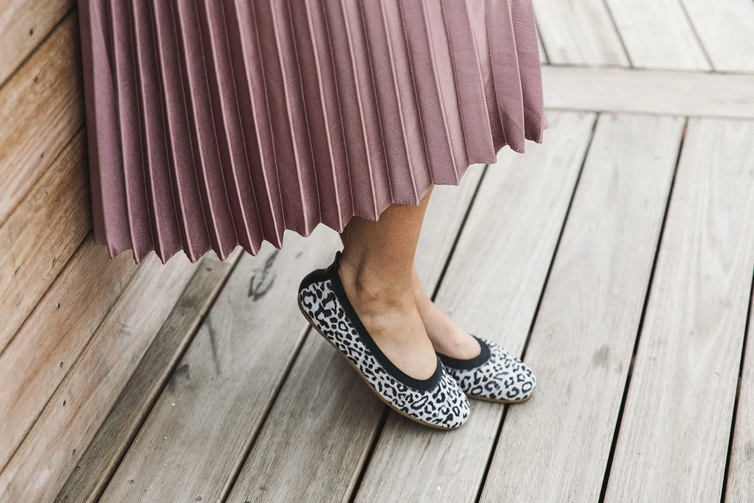 Elda - Leopard Print Ballet Flat