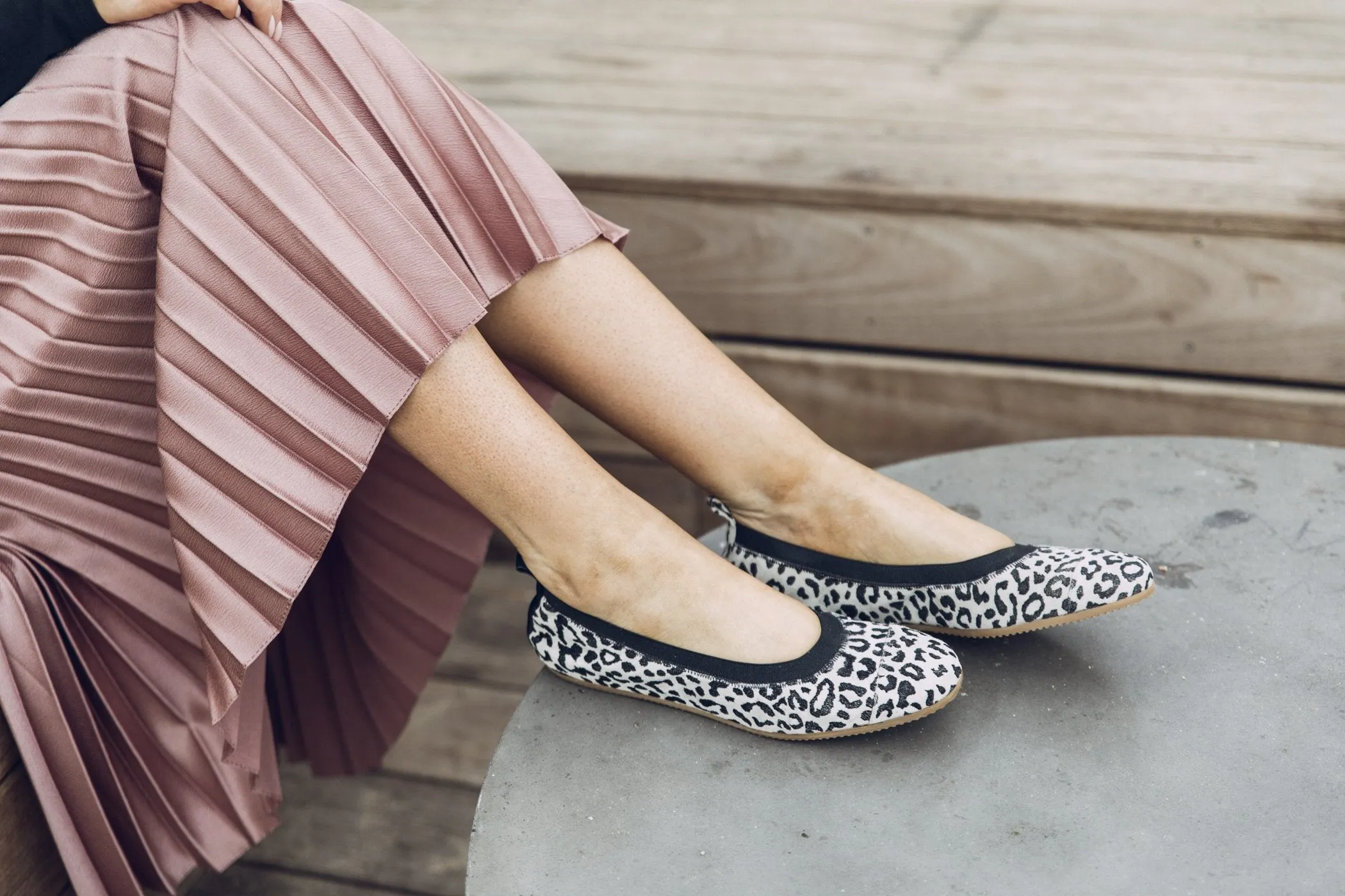 Elda - Leopard Print Ballet Flat