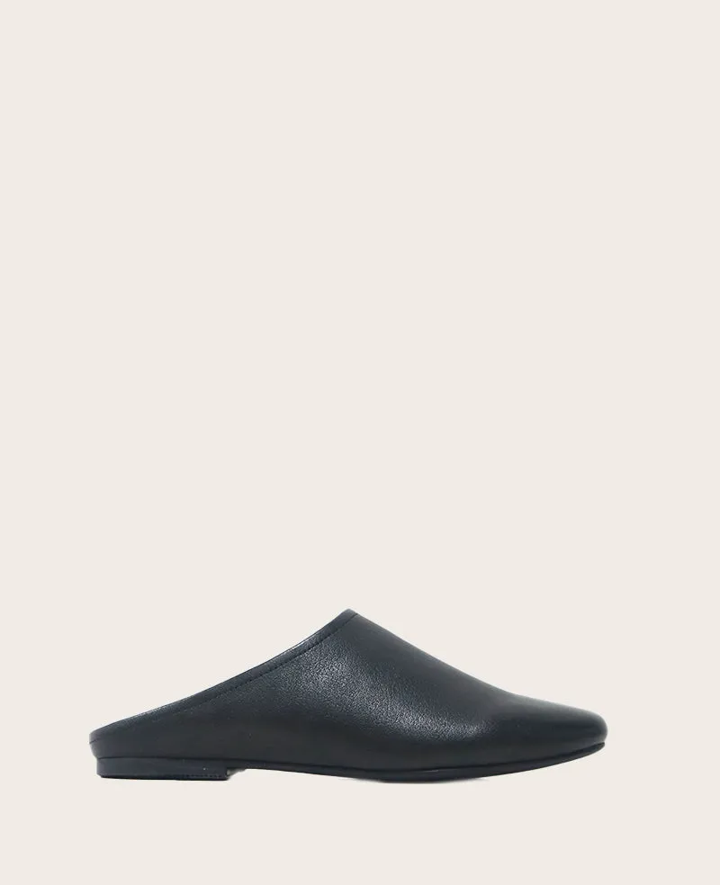 GENTLE SOULS - Wanda Leather Mule Flat