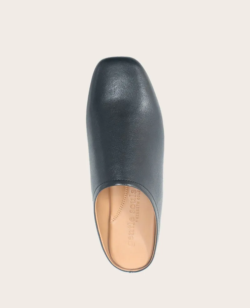 GENTLE SOULS - Wanda Leather Mule Flat