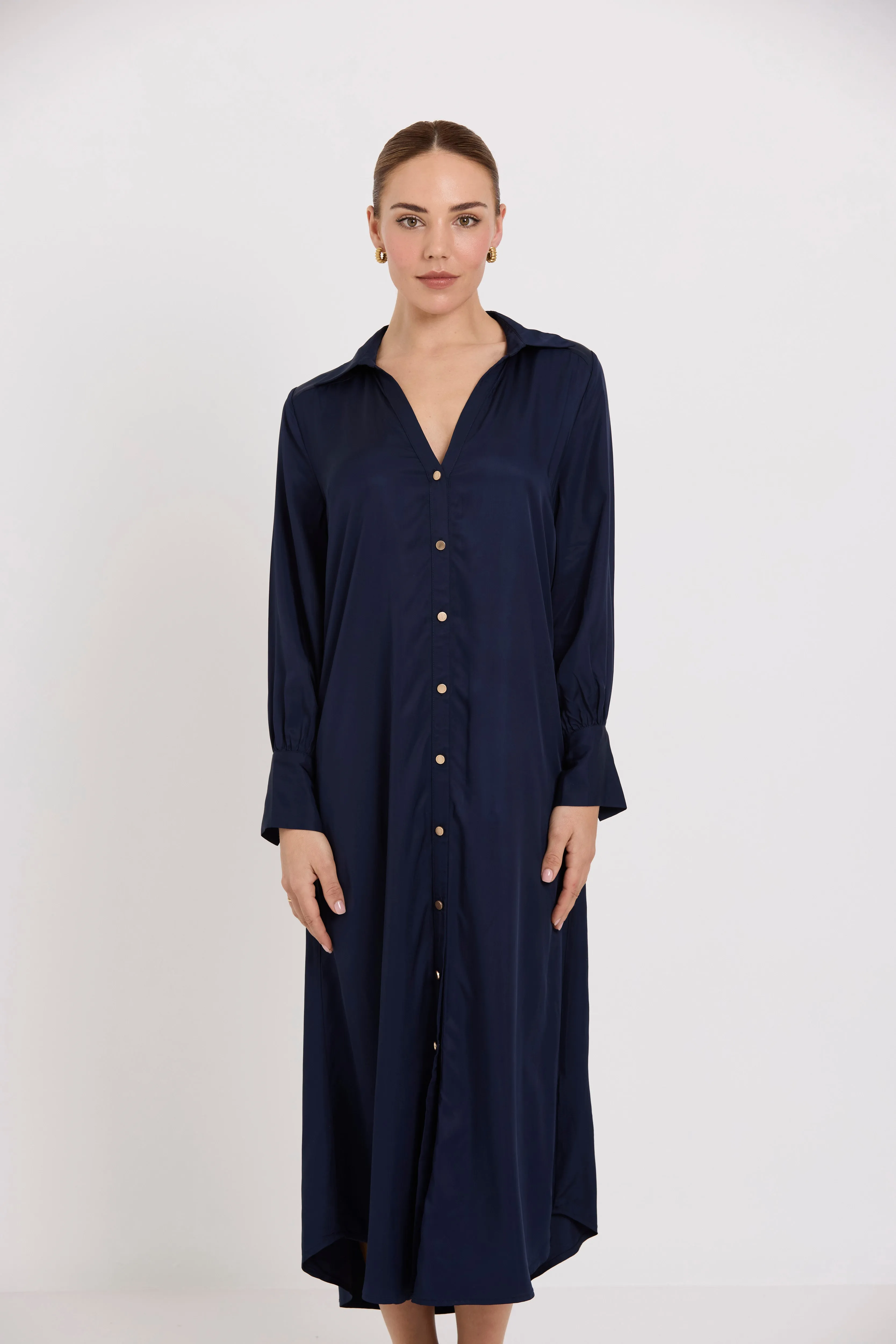 Geri Dress | Navy Blue