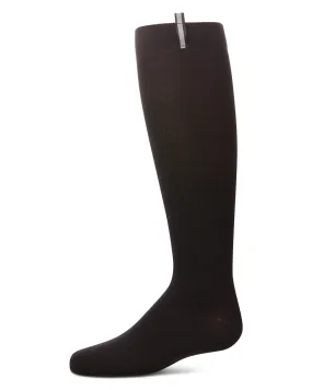 Girls' Reflective Tab Knee High Socks