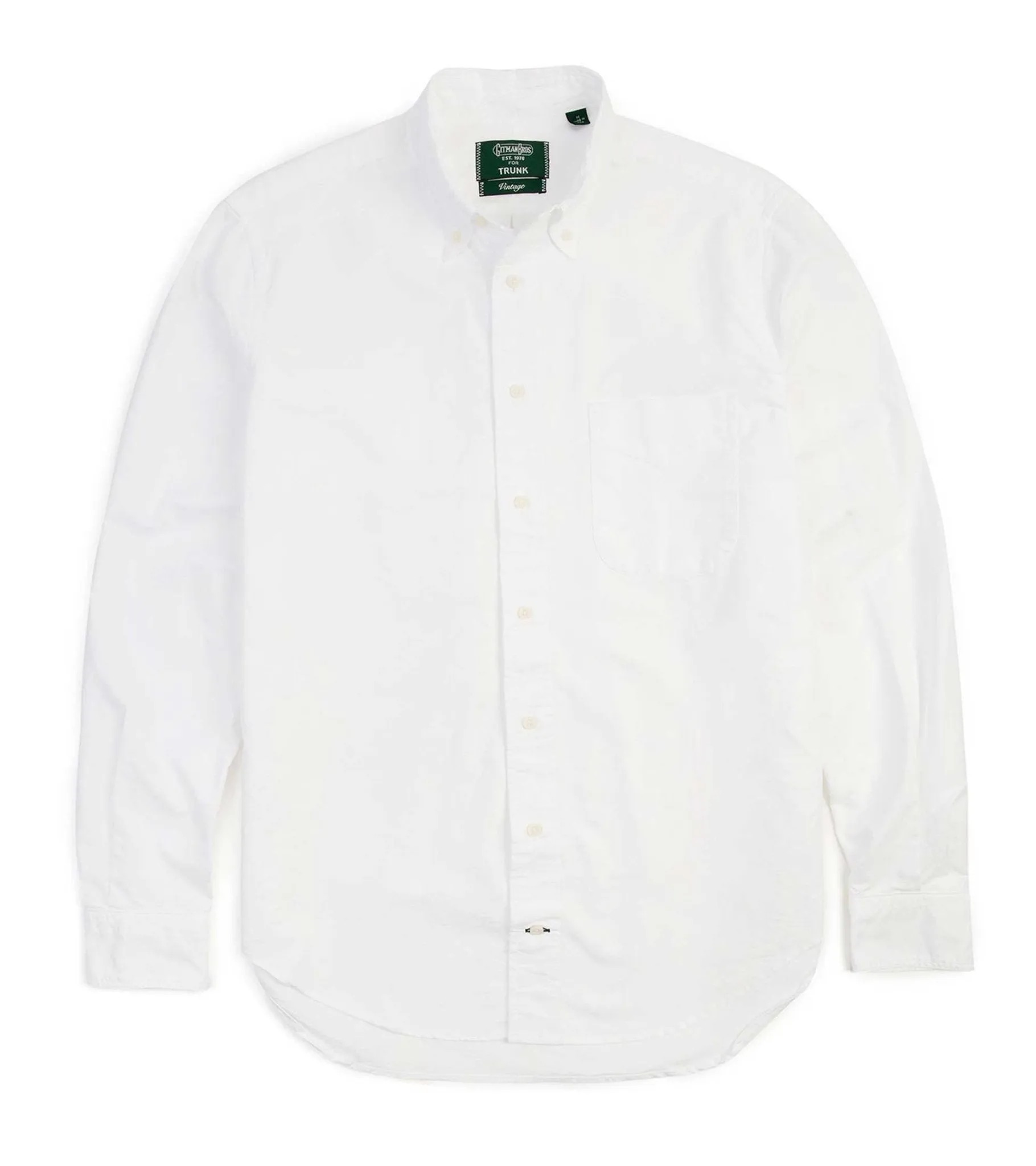 Gitman Vintage Oxford Shirt: White