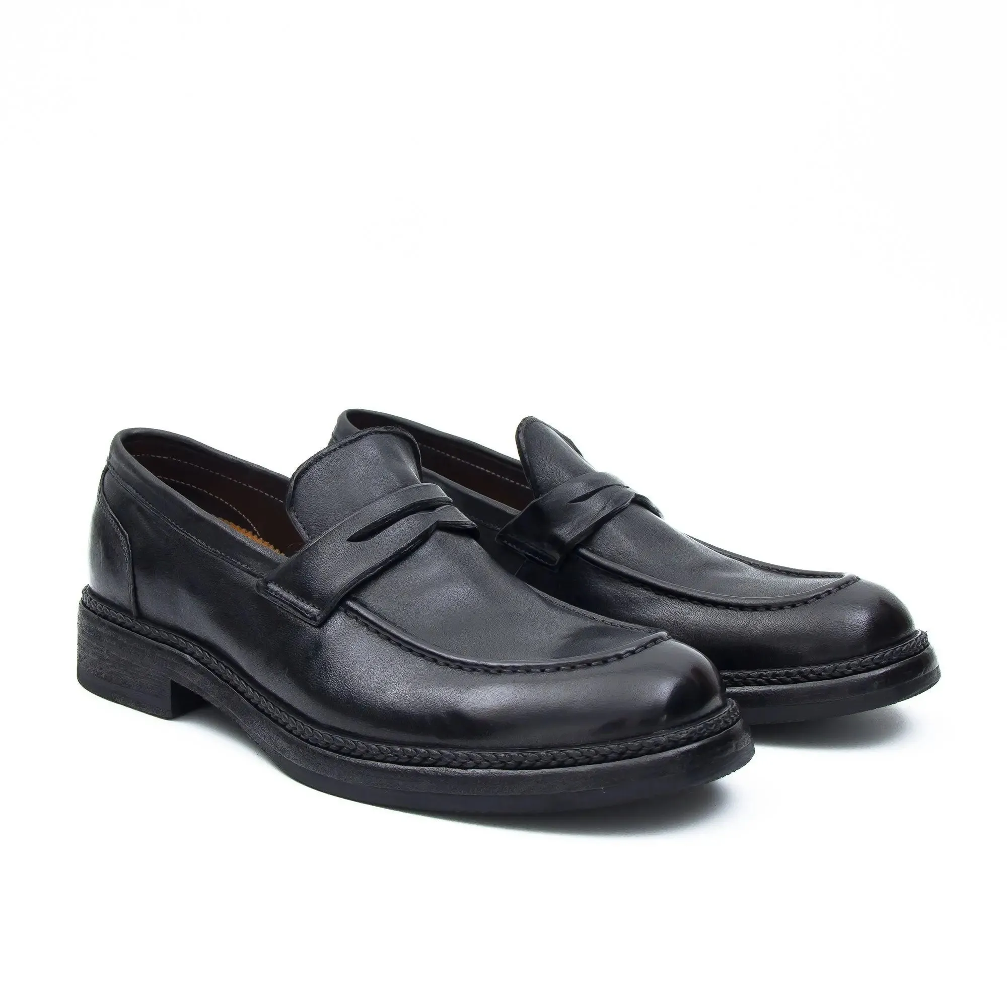 Goodyear Horse Leather Loafers D82807