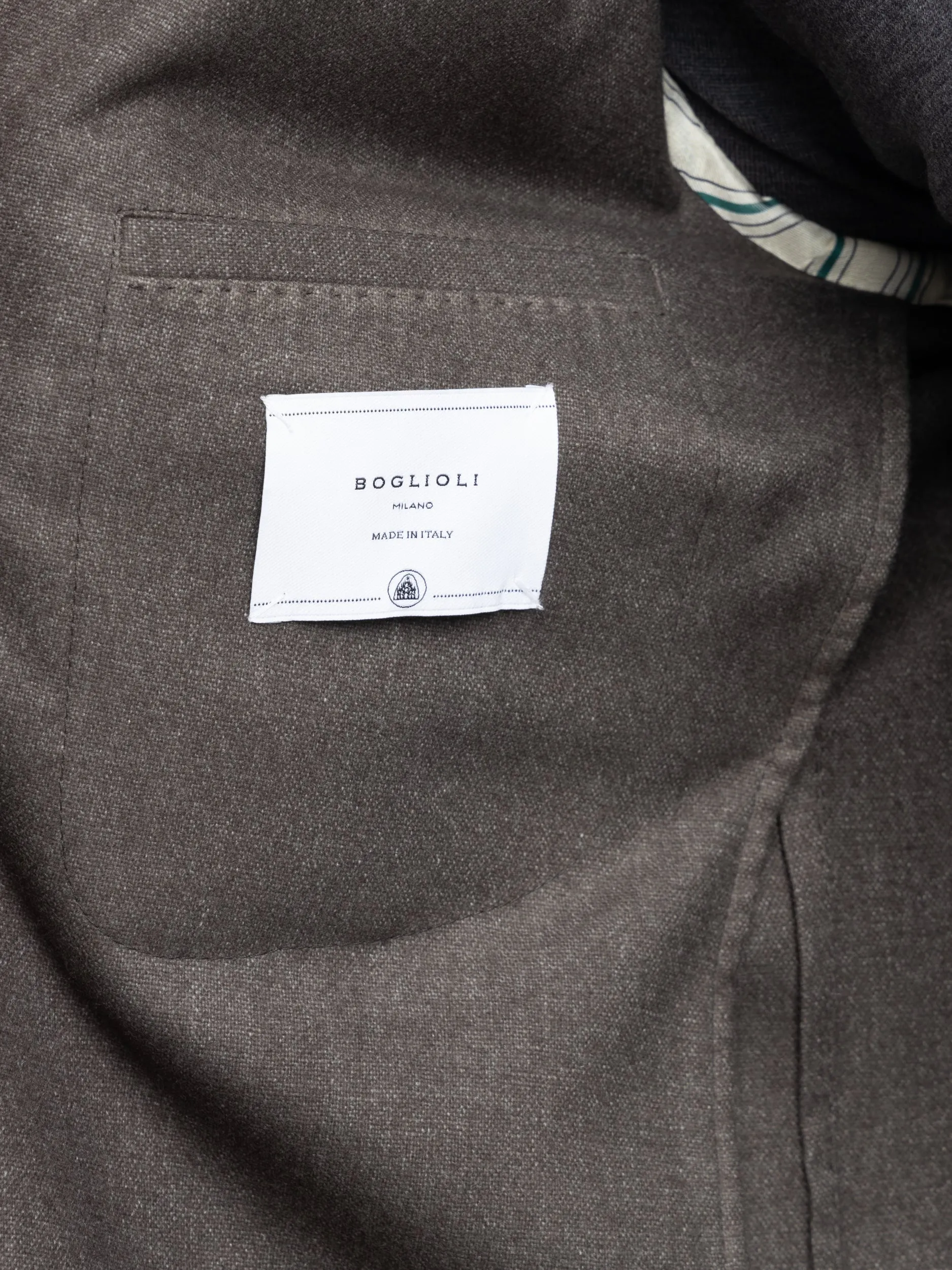 Grey Wool-Blend Sport Jacket