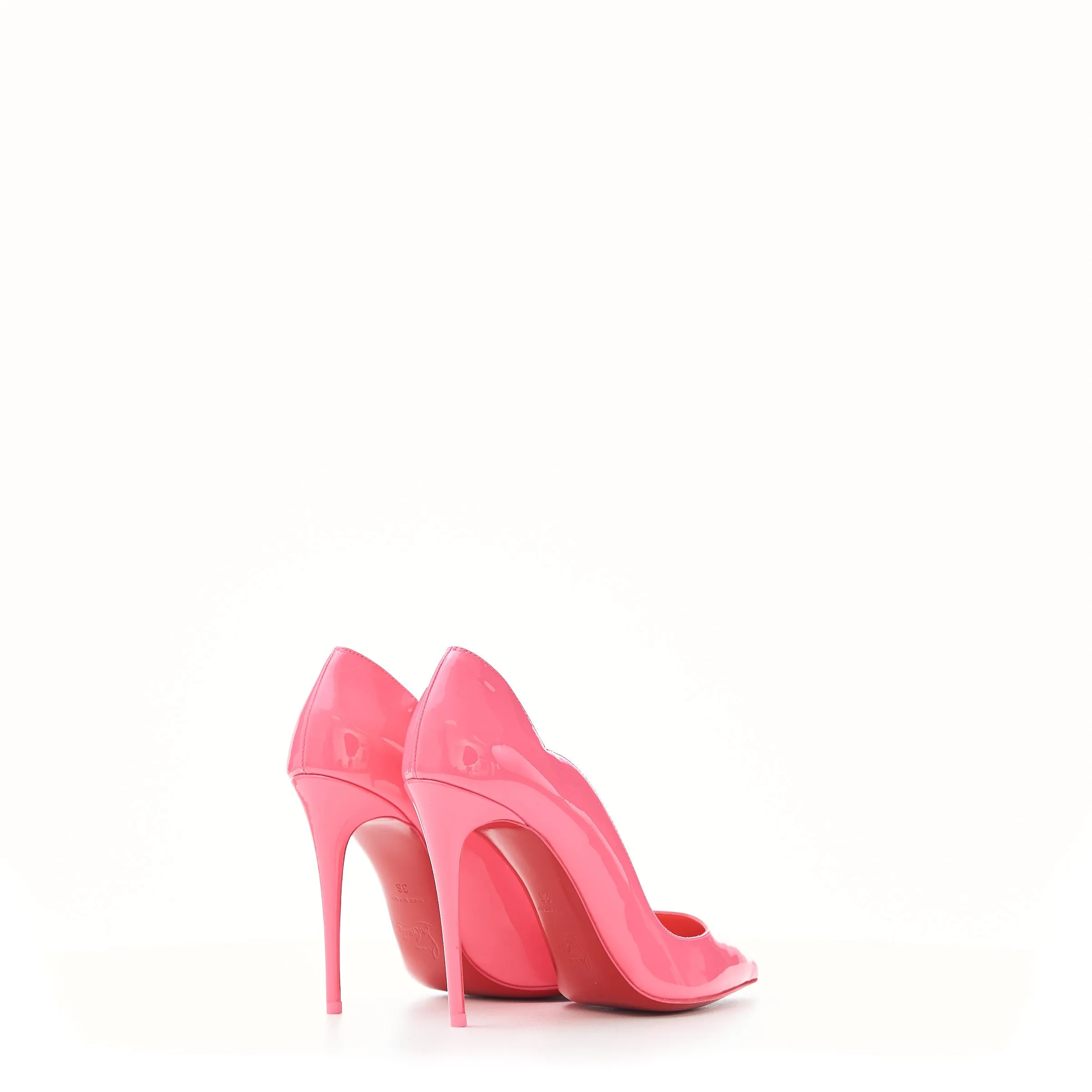 Hot Chick 100mm Pumps In Pink Patent Leather