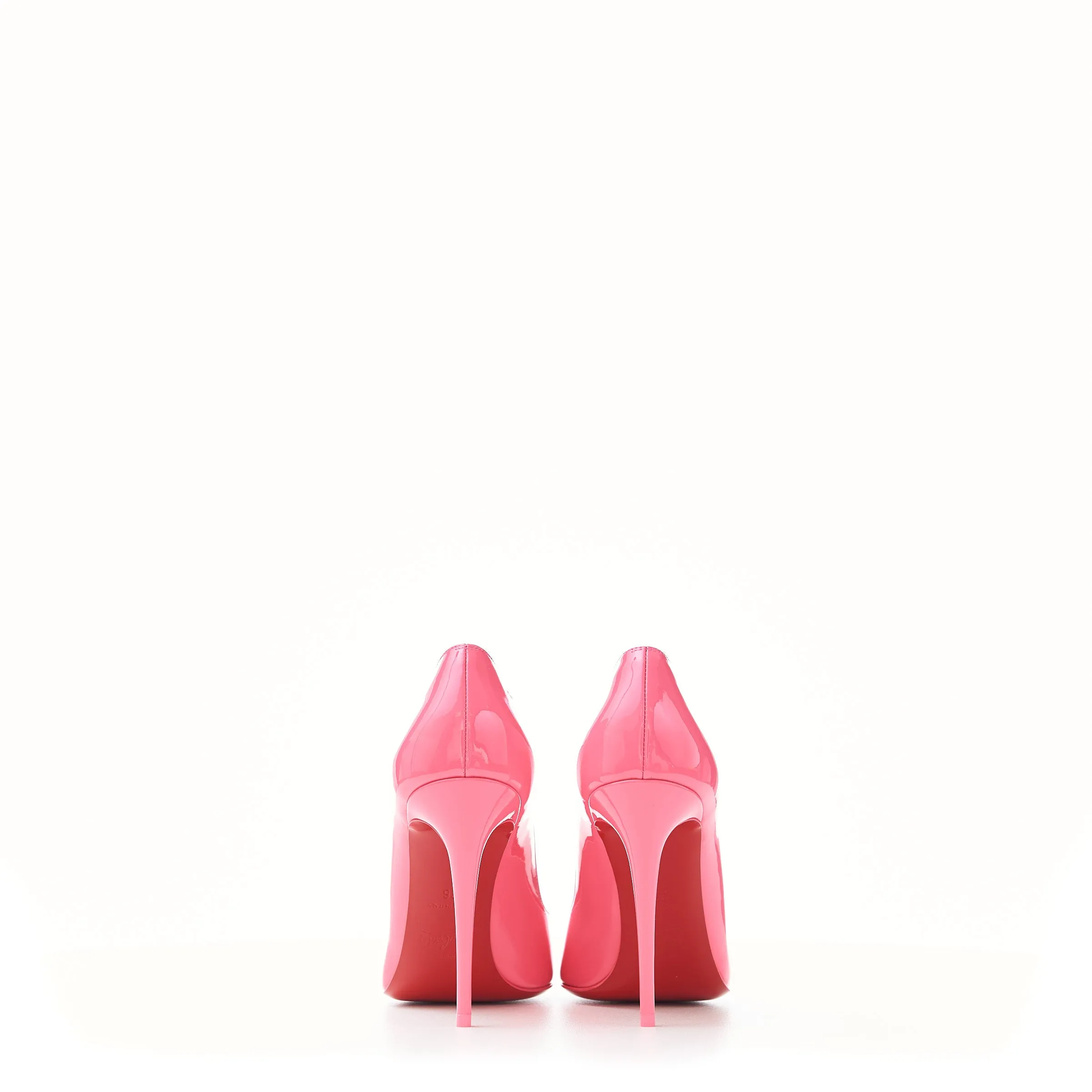 Hot Chick 100mm Pumps In Pink Patent Leather