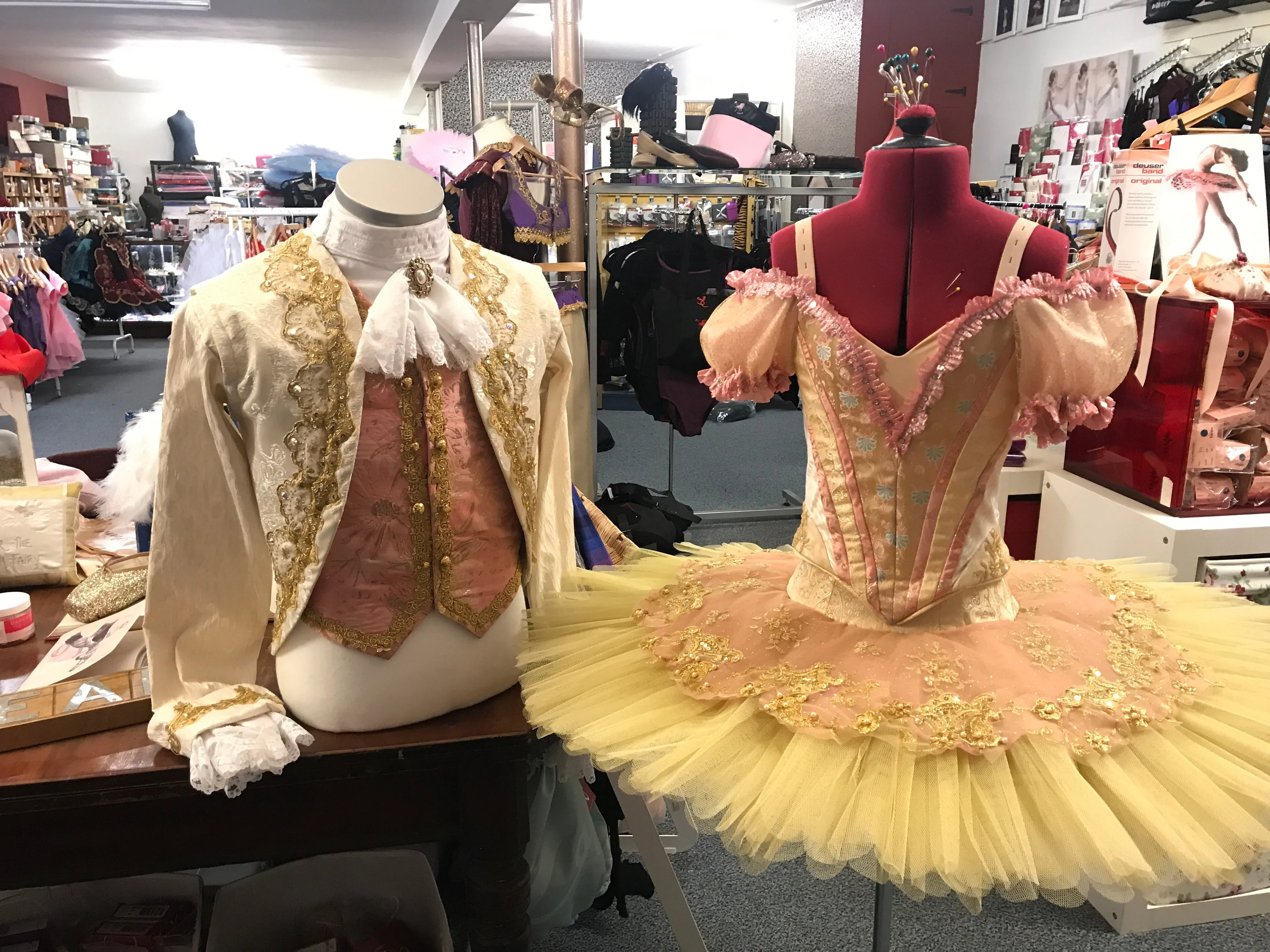 Just Ballet Golden Aurora professional tutu - Hire only