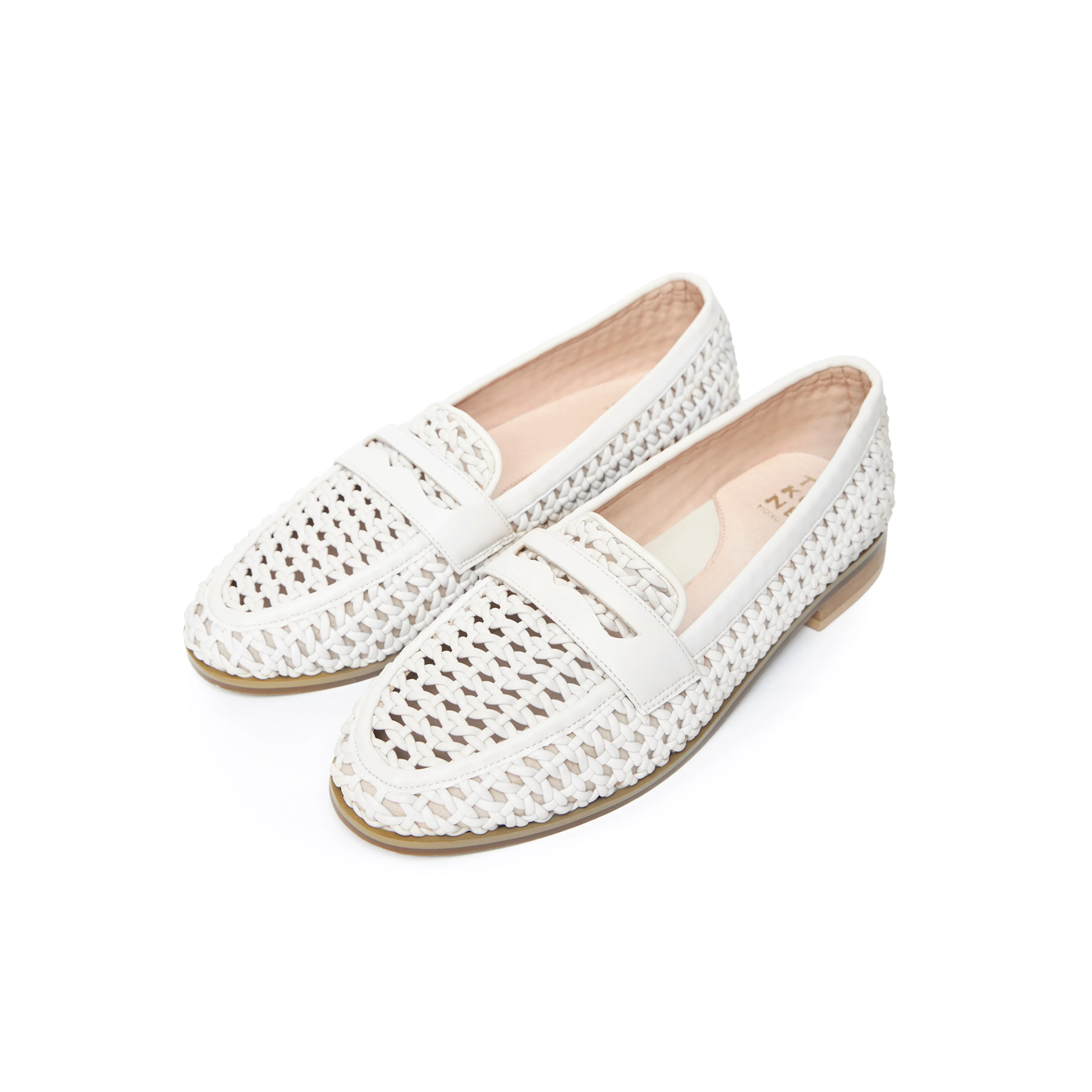 Katie Linen Loafers - Beige ( BEI )