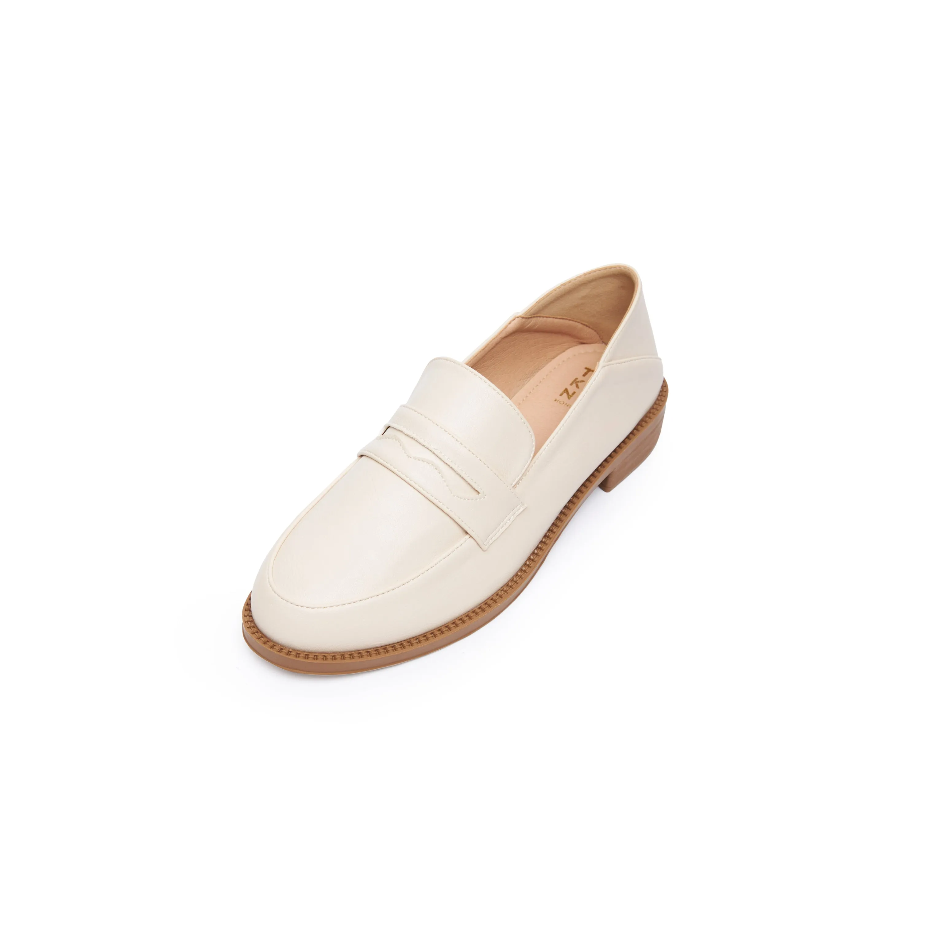 Kenni Klassic Loafers - Beige ( BEI )