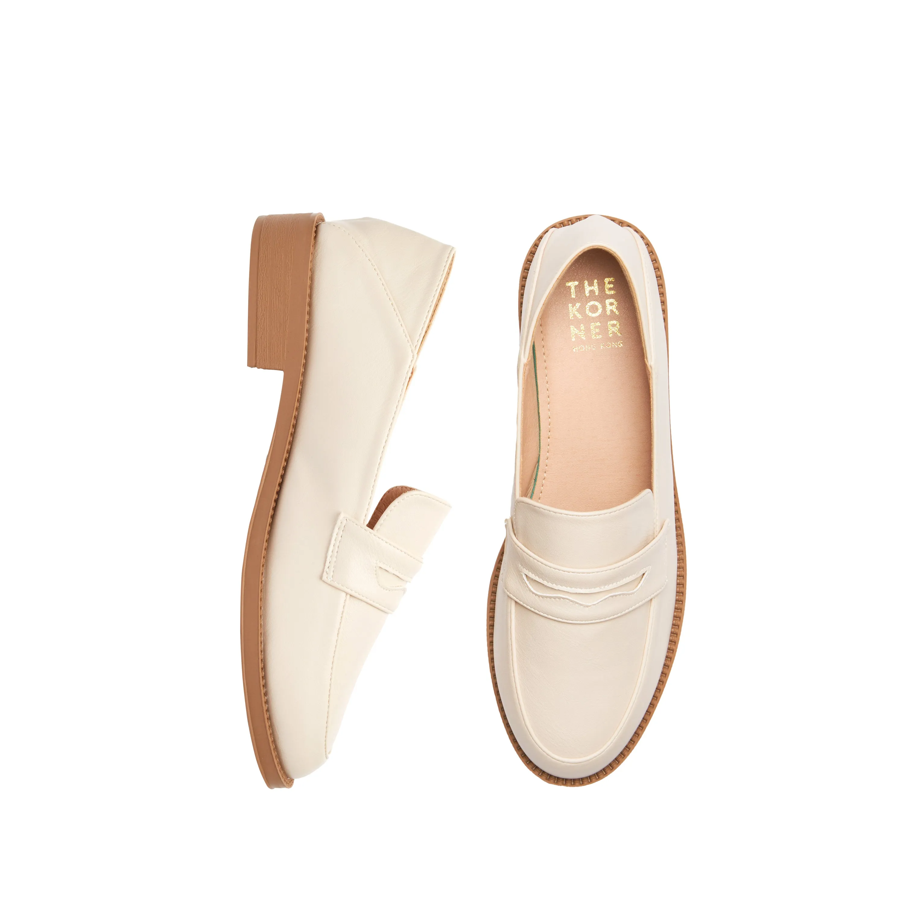 Kenni Klassic Loafers - Beige ( BEI )