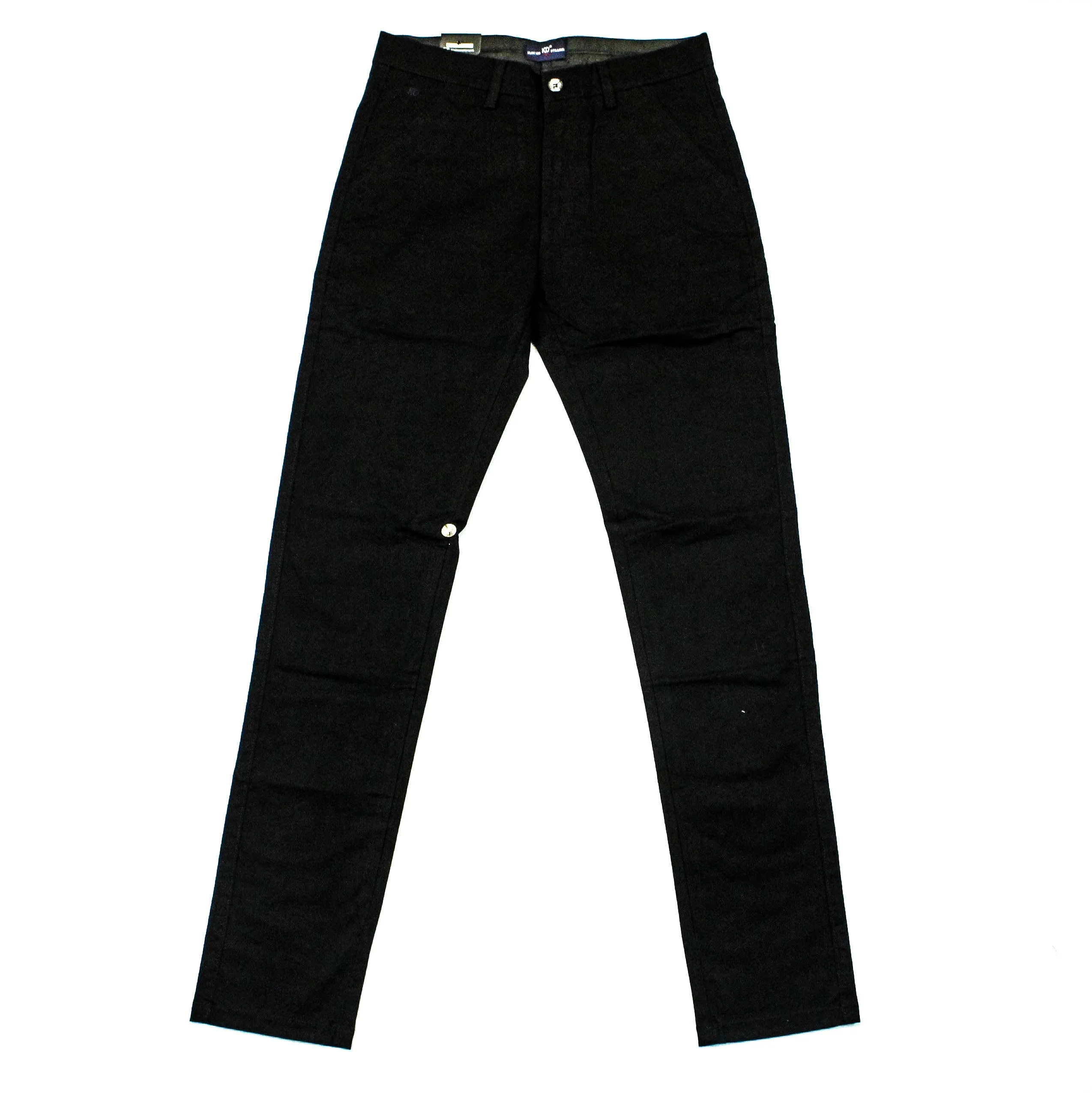 KG Black Slim-fit Chino