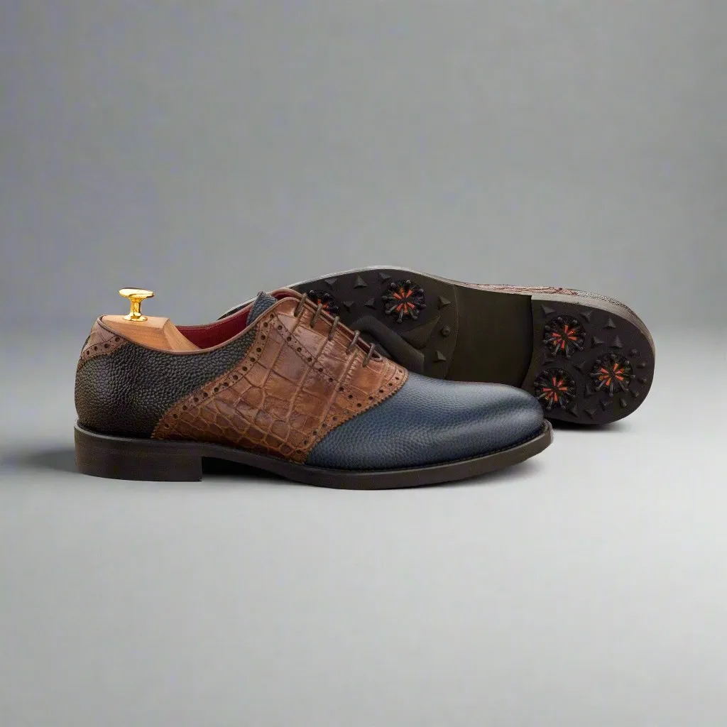 Lanai saddle golf shoes