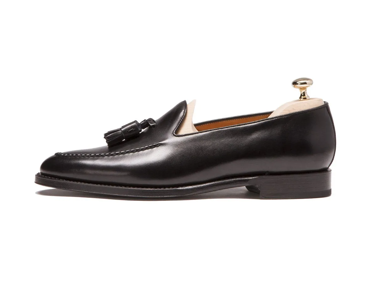 Leschi - MTO - Black Calf - TMG Last - Single Leather Sole