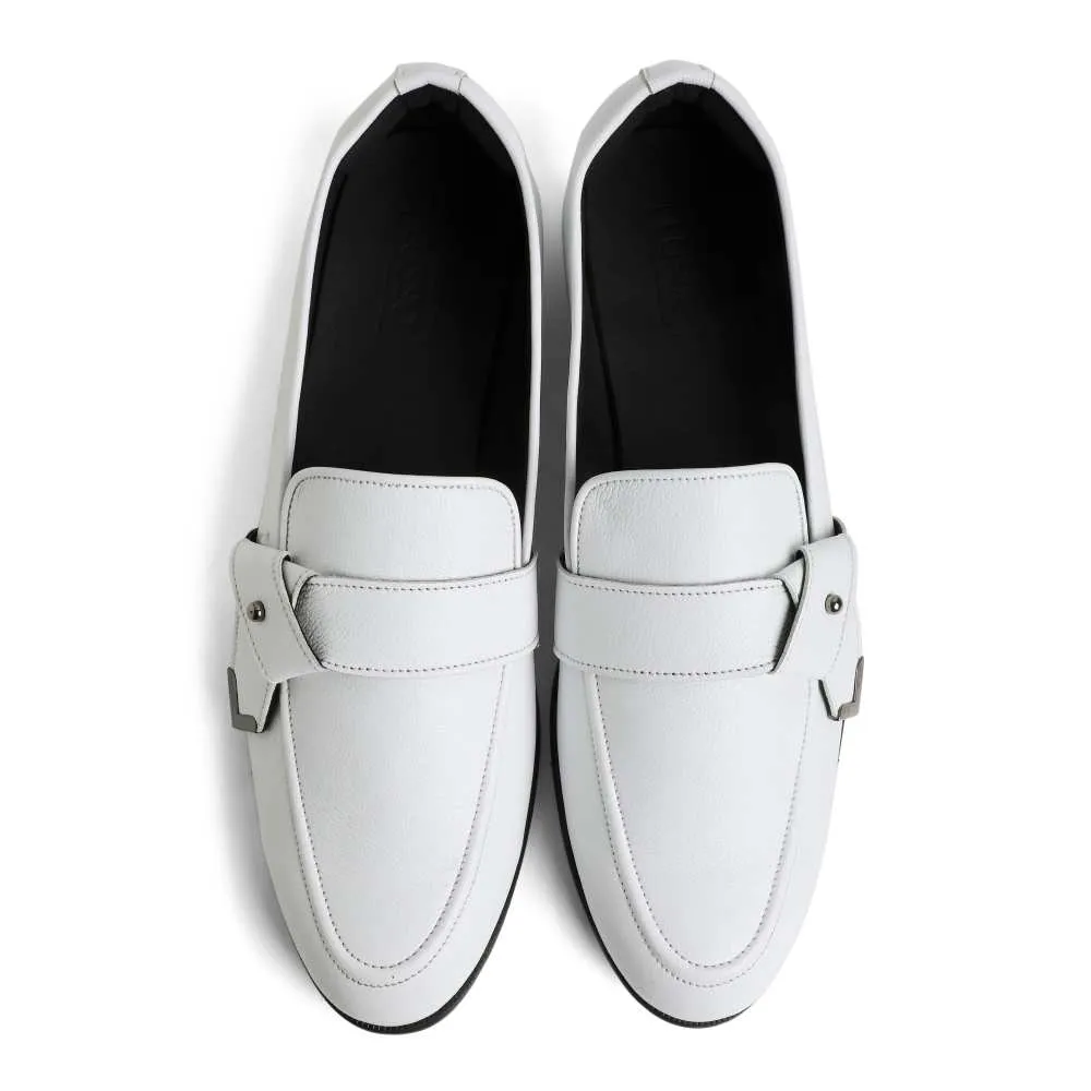 Lumberg White Slip On