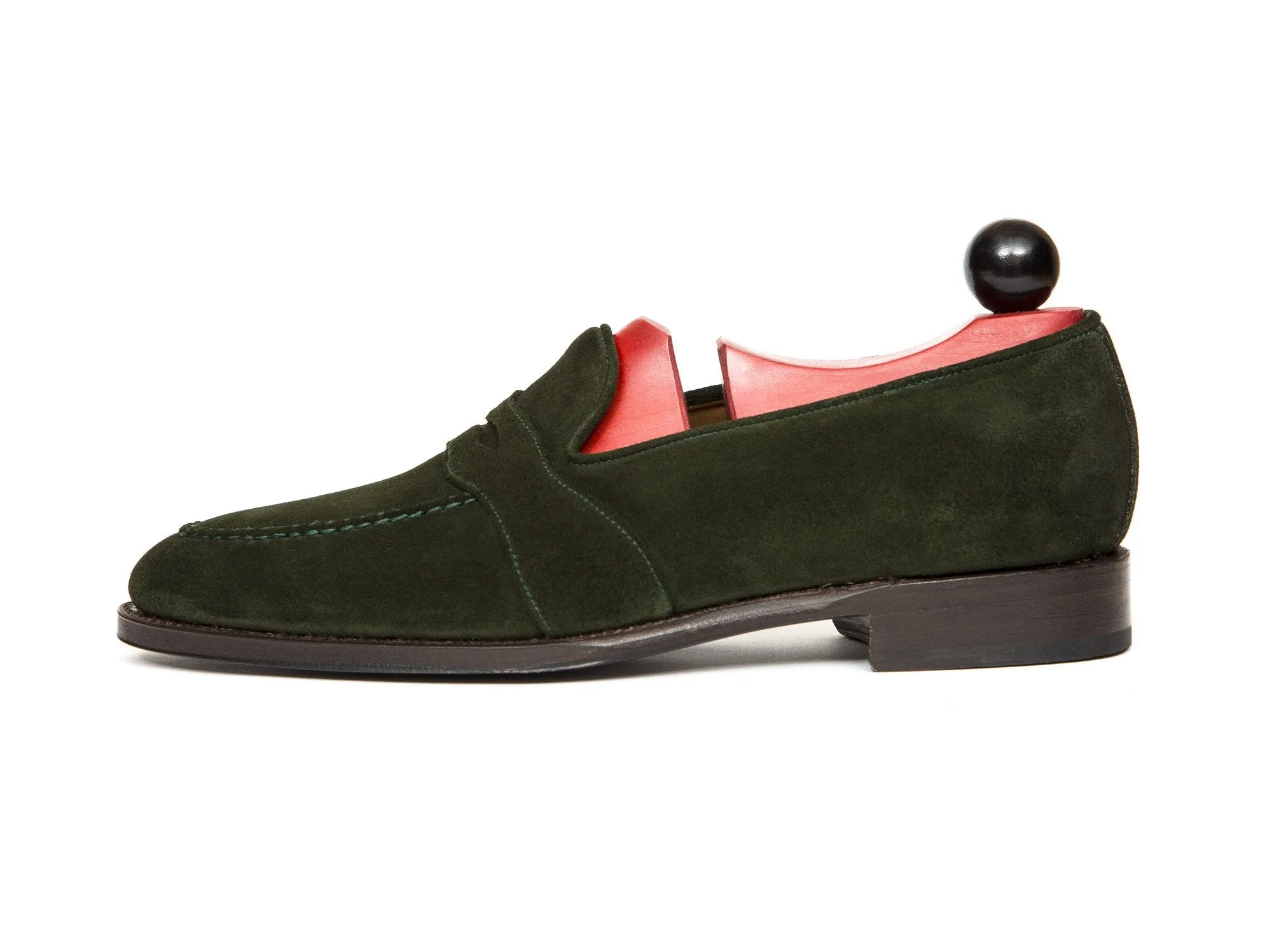 Madison - MTO - Forest Green Suede - TMG Last - Single Leather Sole