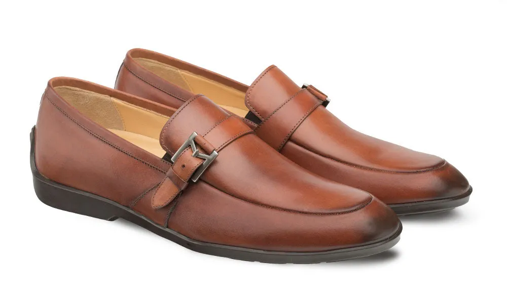 Mezlan Granby Slip-On Loafer Cognac