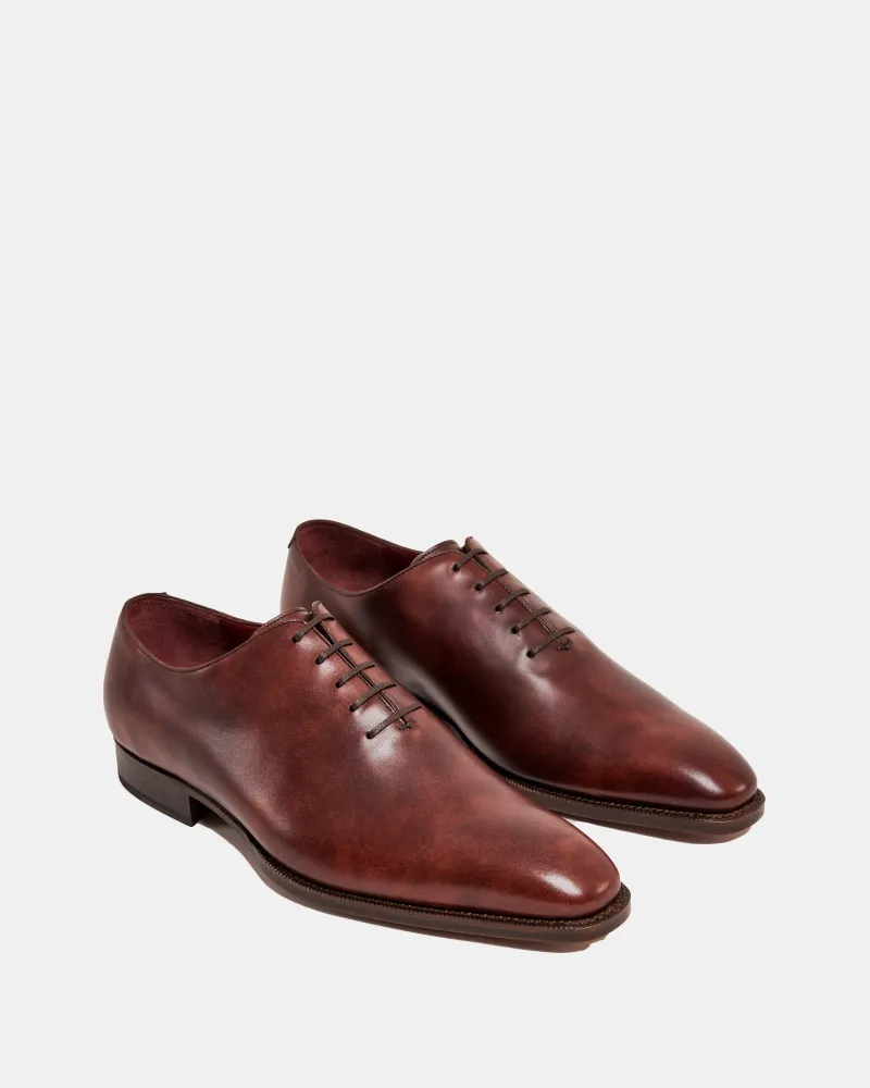 Museum Cognac Wholecut Oxford Dress Shoe