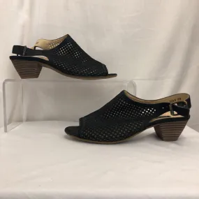 PAUL GREEN BLACK LOIS SLINGBACKS SZ 5.5 TCC