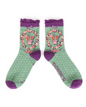 Powder - Alphabet socks V