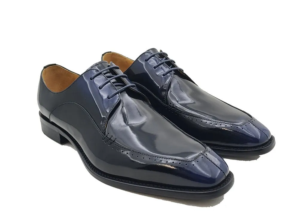 Shinny Calfskin Split Toe Oxford