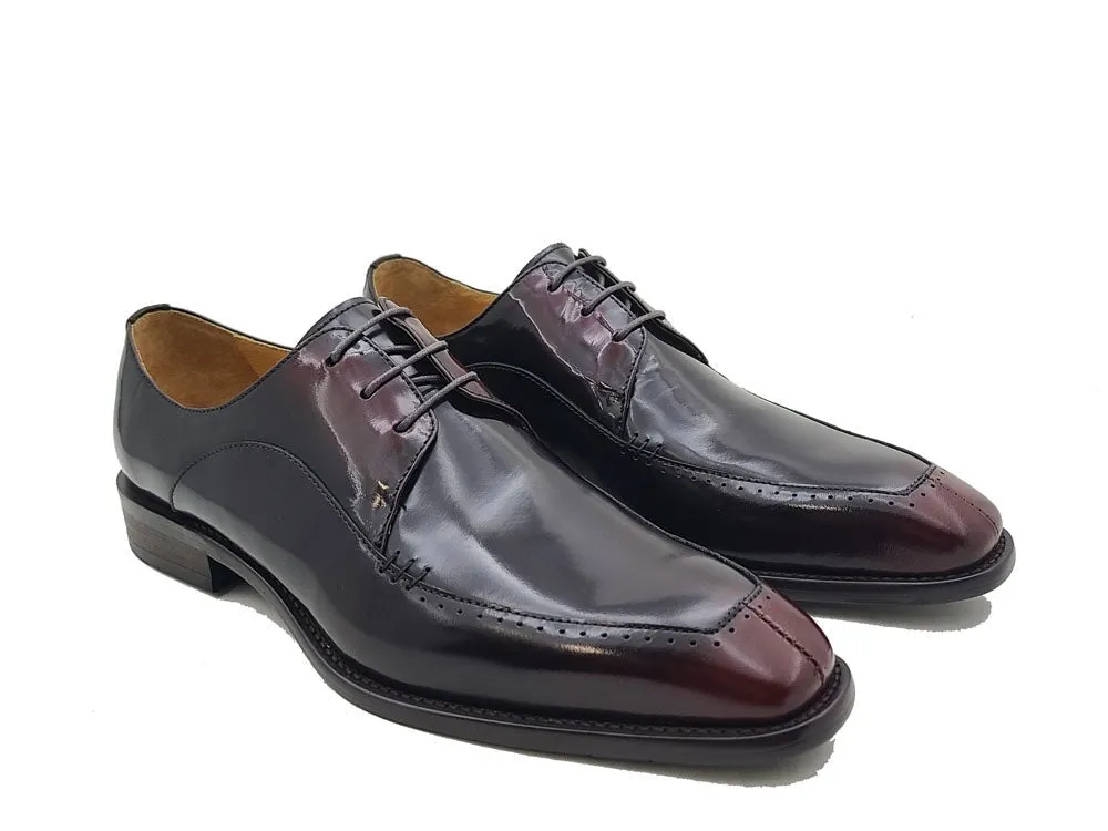 Shinny Calfskin Split Toe Oxford