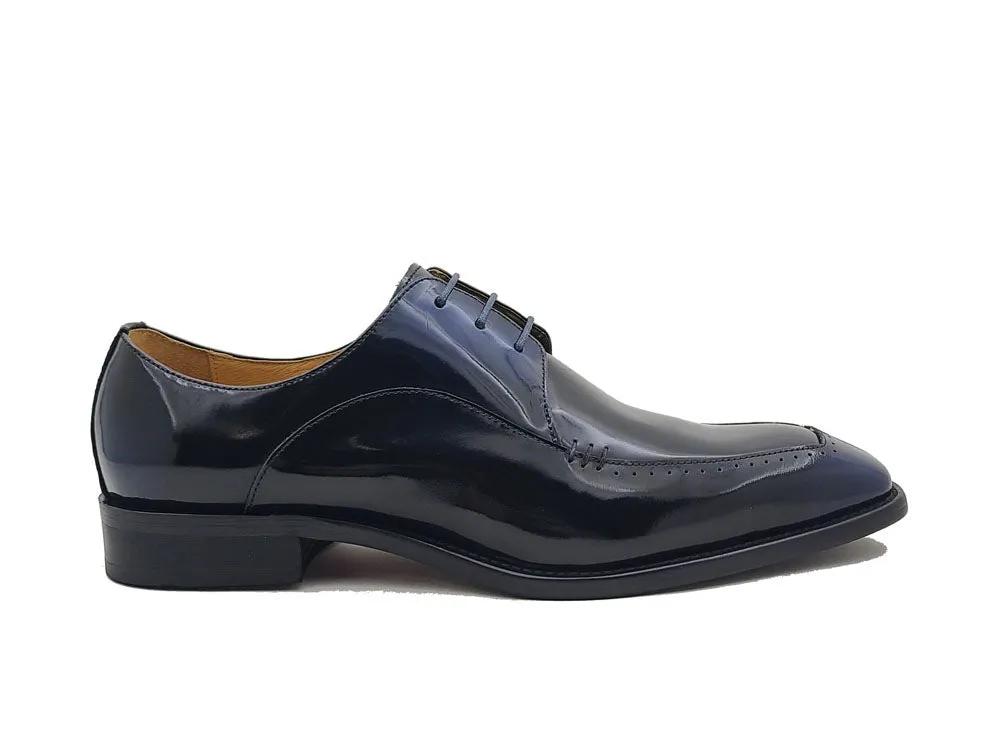 Shinny Calfskin Split Toe Oxford