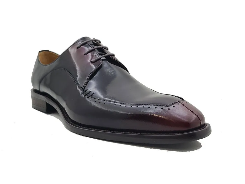 Shinny Calfskin Split Toe Oxford