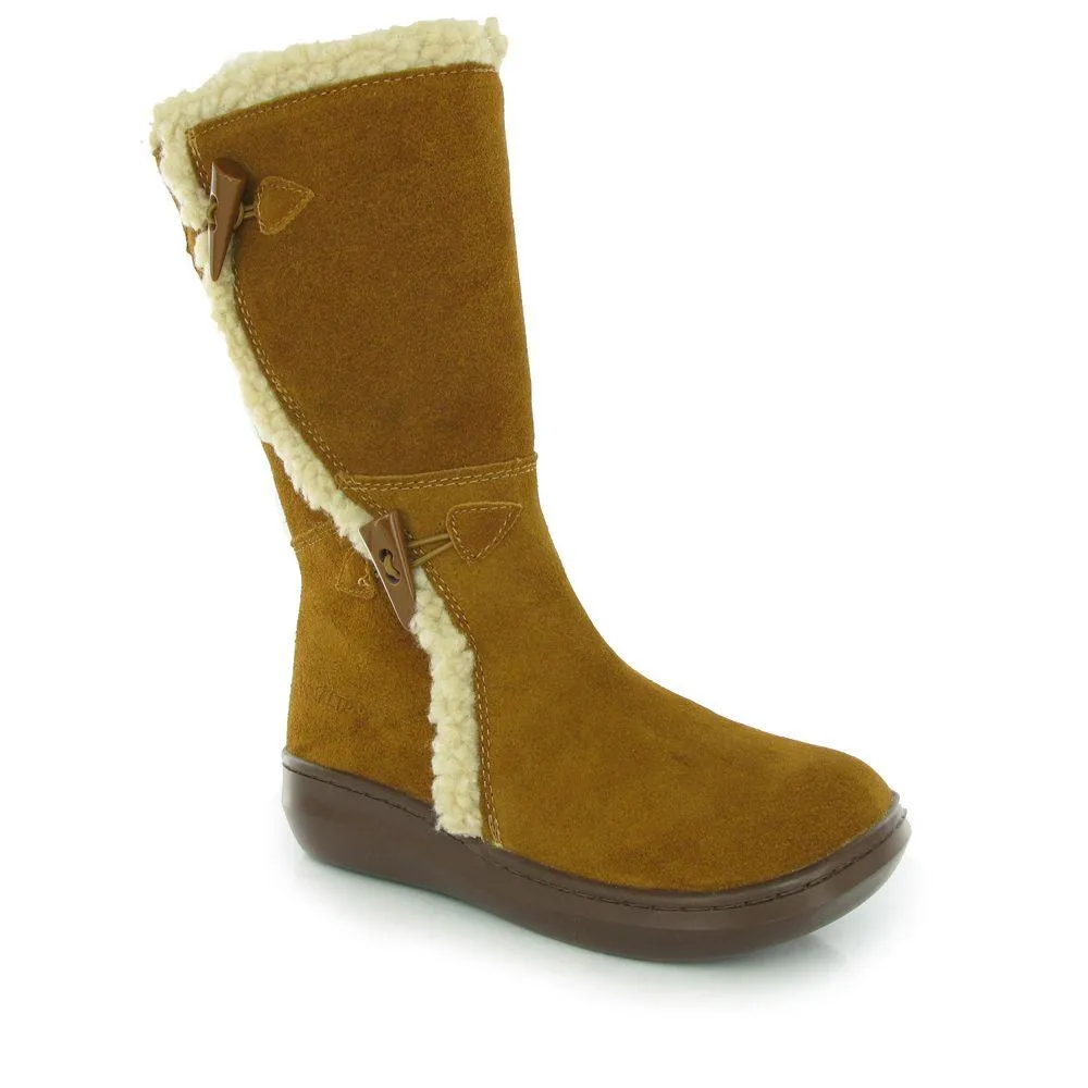 Slope Chestnut Suede Winter Boot