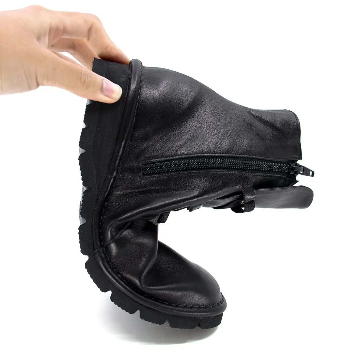 Sui Black Extra Soft Mid Boots