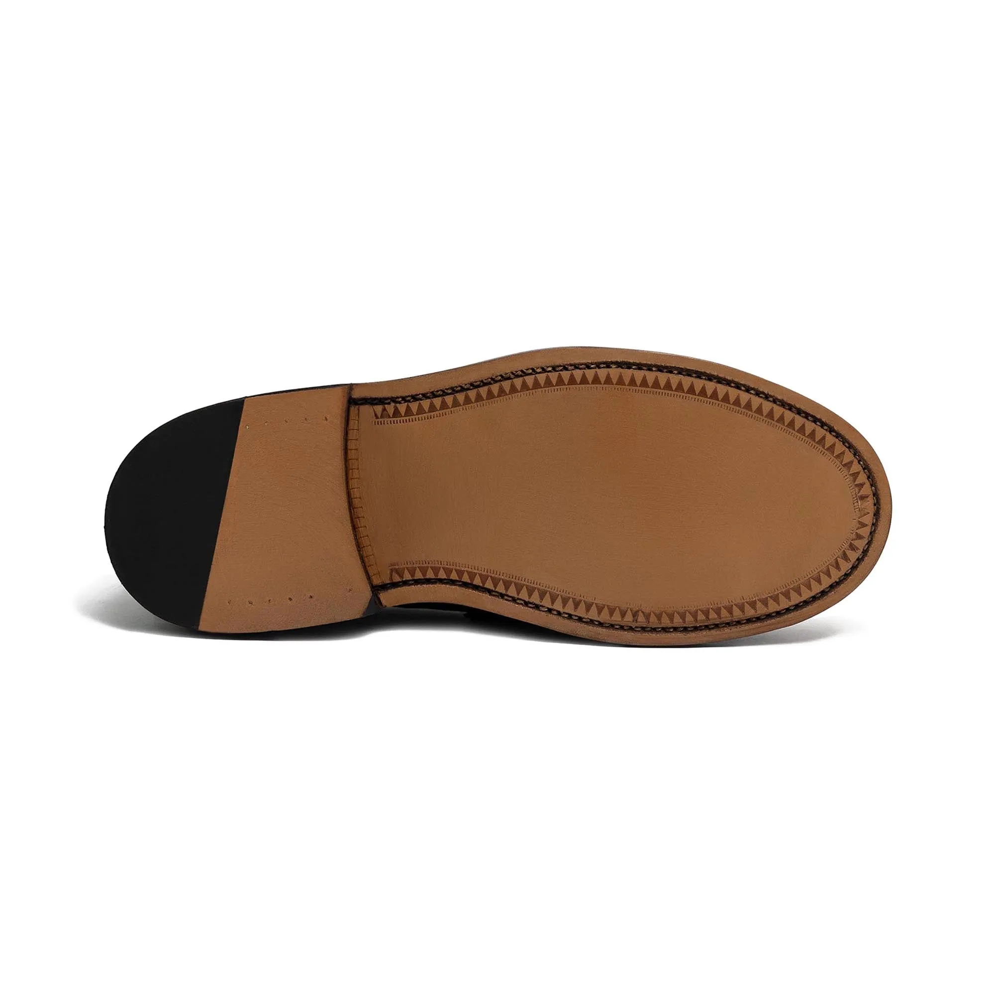 The Ellis Penny Loafer, Chocolate/White