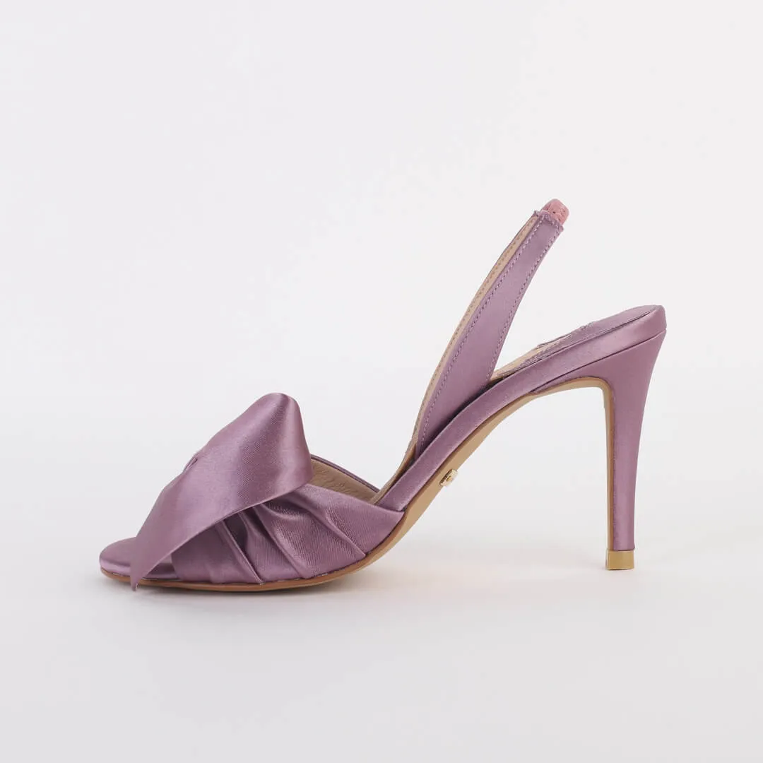 *UK 2.5 size - BESTIE - purple, 8cm heel (worn in photo shoots)