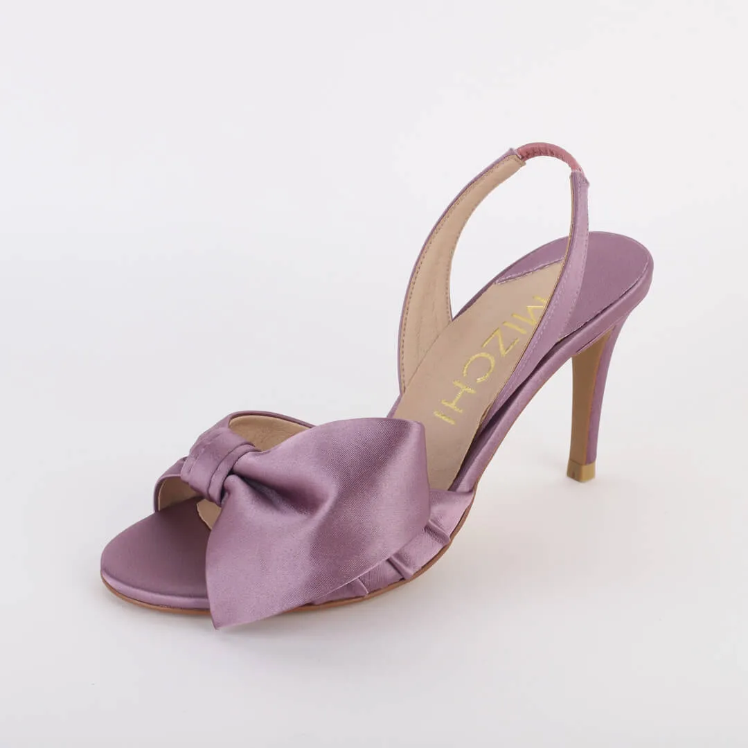 *UK 2.5 size - BESTIE - purple, 8cm heel (worn in photo shoots)