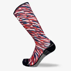 USA Camo Compression Socks (Knee-High)