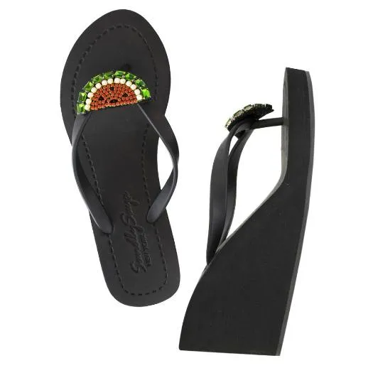 Watermelon - Women's High Wedge